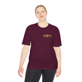 Unisex Moisture Wicking Tee - Gold Rush Bay