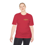 Unisex Moisture Wicking Tee - Gold Rush Bay