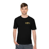 Unisex Moisture Wicking Tee - Gold Rush Bay