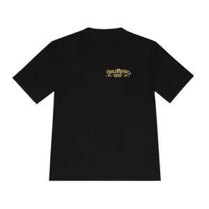 Unisex Moisture Wicking Tee - Gold Rush Bay