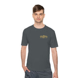 Unisex Moisture Wicking Tee - Gold Rush Bay