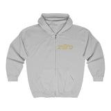 Unisex Gold Rush Bay™ Full Zip Hooded Sweatshirt