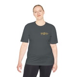 Unisex Moisture Wicking Tee - Gold Rush Bay