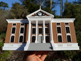 Color Miniature N-Scale Hill Valley Courthouse Built Clock Tower Assembled