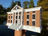 Color Miniature N-Scale Hill Valley Courthouse Built Clock Tower Assembled