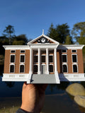 Color Miniature HO-Scale Hill Valley Courthouse Built Clock Tower Assembled