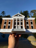 Color Miniature HO-Scale Hill Valley Courthouse Built Clock Tower Assembled