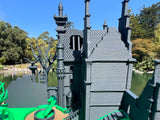 Miniature COLOR N-Scale Edward Scissorhands Gothic Castle Mansion Built Assembled