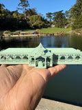 Miniature N-Scale Riverboat Dockhouse Theme Park