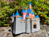 COLOR Miniature Neuschwanstein Sleeping Castle Miniature #40 White N-Scale Fantasy Theme Beauty!