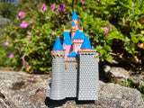 COLOR Miniature Neuschwanstein Sleeping Castle Miniature #40 White N-Scale Fantasy Theme Beauty!