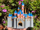 COLOR Miniature Neuschwanstein Sleeping Castle Miniature #40 White N-Scale Fantasy Theme Beauty!