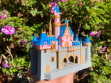 COLOR Miniature Neuschwanstein Sleeping Castle Miniature #40 White N-Scale Fantasy Theme Beauty!