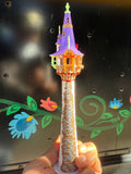 Miniature COLOR N-Scale Rapunzel Tower Built Assembled Fantasy #12