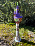 Miniature COLOR N-Scale Rapunzel Tower Built Assembled Fantasy #12