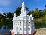 Miniature Bellingham Tower N Scale 1:160 White Whatcom County Courthouse & Civic Center