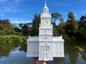 Small Miniature N Scale Independence Hall Liberty Square Landmark Philadelphia