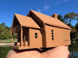 Miniature Druckers General Store Hootersville Petticoat Junction N-Scale Brown Built Old West