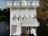 Large O-Scale Victorian Main Street Cinema House Facade Miniature Built 1:48