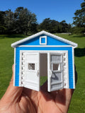 Miniature COLOR HO-Scale Lorelai House plus Garage Victorian Mansion Built Assembled w/ Garage Stars Hollow