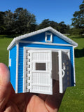 Miniature COLOR HO-Scale Lorelai House plus Garage Victorian Mansion Built Assembled w/ Garage Stars Hollow