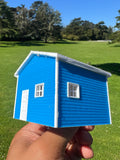 Miniature COLOR HO-Scale Lorelai House plus Garage Victorian Mansion Built Assembled w/ Garage Stars Hollow