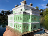 COLOR Small Shipley Haunted Mansion New Orleans Style Southern by GoldRushBay N Scale 1:160