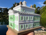 COLOR Small Shipley Haunted Mansion New Orleans Style Southern by GoldRushBay N Scale 1:160