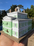 COLOR HO Scale Shipley Haunted Mansion New Orleans Style Southern by GoldRushBay 1:87