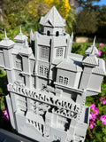 Miniature Gray HO-Scale Hollywood Tower Hotel