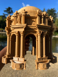 Brown Miniature HO-Scale San Francisco Palace of Fine Arts 1/87