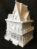 HO Scale Assembled ‘Nob Hill’ Victorian Gothic House 1:87 Built Ready INCLUDING INTERIORS