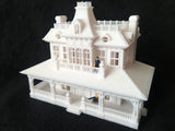 HO-Scale Miniature #15 Petticoat Hotel 1:87 Scale Built Assembled